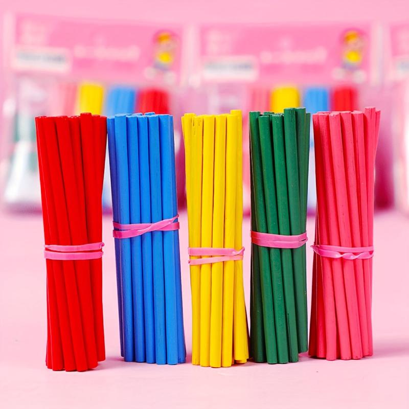 100pcs Wooden Counting Stick Arithmetic Small Stick