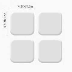 4pcs Anti Collision Door Stoppers 4 32 Self Adhesive Silicone Stickers