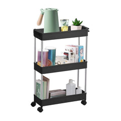 3-Layer Thickened Storage Rack with Hooks