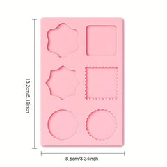 Wax Sealing Stamp Fire Lacquer Fixer 25mm Stamp Head Silicone Mold Shape Holder