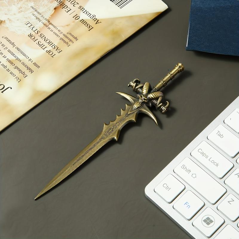 Metal Letter Opener Heavy Duty Envelope Cutter School Office Home