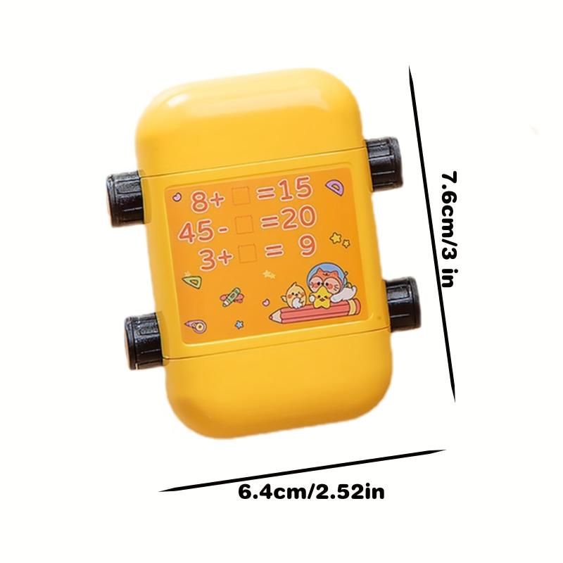Roller Double Sided Addition & Subtraction Math Teaching Stamp