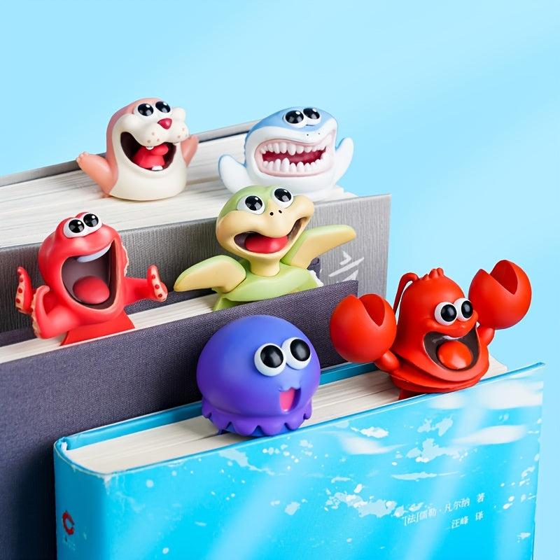 Animal Bookmarks Funny Novelty for Students Boys Girls Teens & Adults
