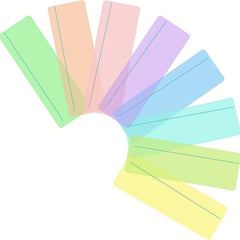 8 Pack Reading Highlight Strips Bookmark Rulers