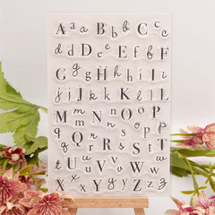 Transparent Letter Silicone Stamp