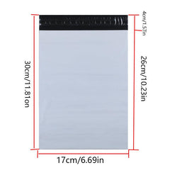 10pcs Thickened Waterproof Mailer Bags for E-commerce, Small Glue Seal Packaging
