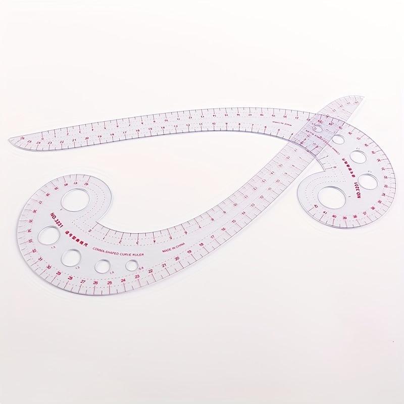 Plastic Sewing Ruler Cutting Splicing Mold Seam Patchwork Measurement Tailoring