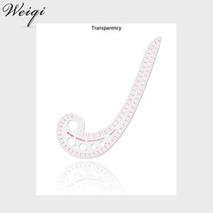 Plastic Sewing Ruler Cutting Splicing Mold Seam Patchwork Measurement Tailoring
