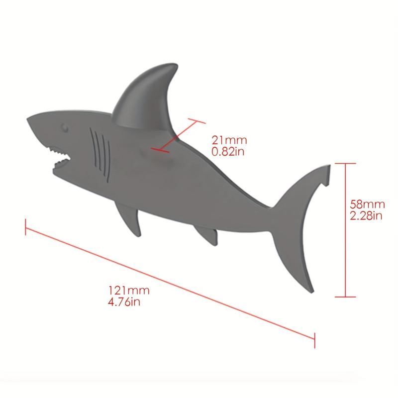 3D Shark Shaped Bookmark Animal Book Marker For Reading