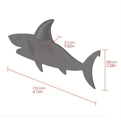 3D Shark Shaped Bookmark Animal Book Marker For Reading