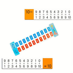 Digital Decomposition Ruler for Learning Addition & Subtraction within 20