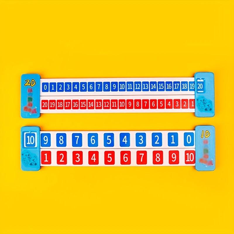 Digital Decomposition Ruler for Learning Addition & Subtraction within 20