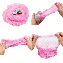 60 Ml DIY Slime Toy Sensory Stress Relief Soft Non Sticky Bubble Slime Kit