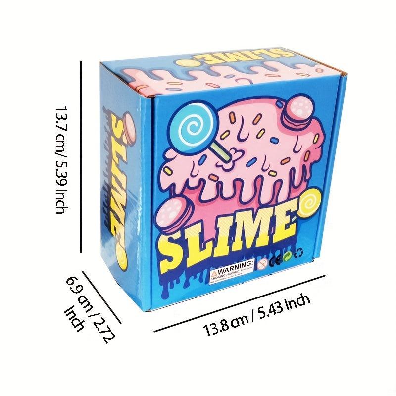 60 Ml DIY Slime Toy Sensory Stress Relief Soft Non Sticky Bubble Slime Kit