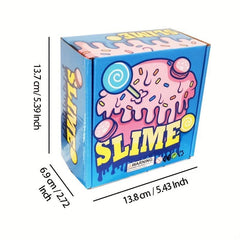 60 Ml DIY Slime Toy Sensory Stress Relief Soft Non Sticky Bubble Slime Kit