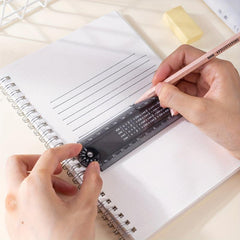 Student Foldable Ruler Straight Rulers Math Use Drafting Tools