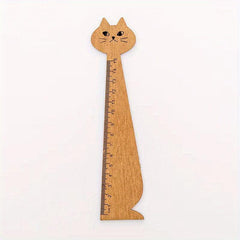 1pc Animal Pattern Ruler Bookmark Multifunctional