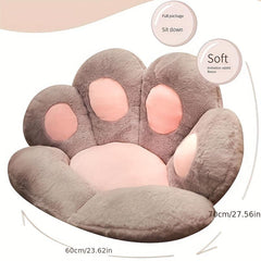 Cat Paw Floor Cushion w/ Detachable Sheep Plush - Gamer Chair