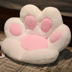 Cat Paw Floor Cushion w/ Detachable Sheep Plush - Gamer Chair