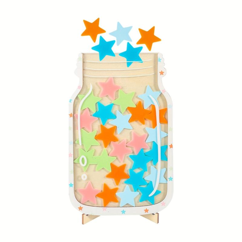 Star Reward Jar Bulletin Board Potty Routine Training Chart