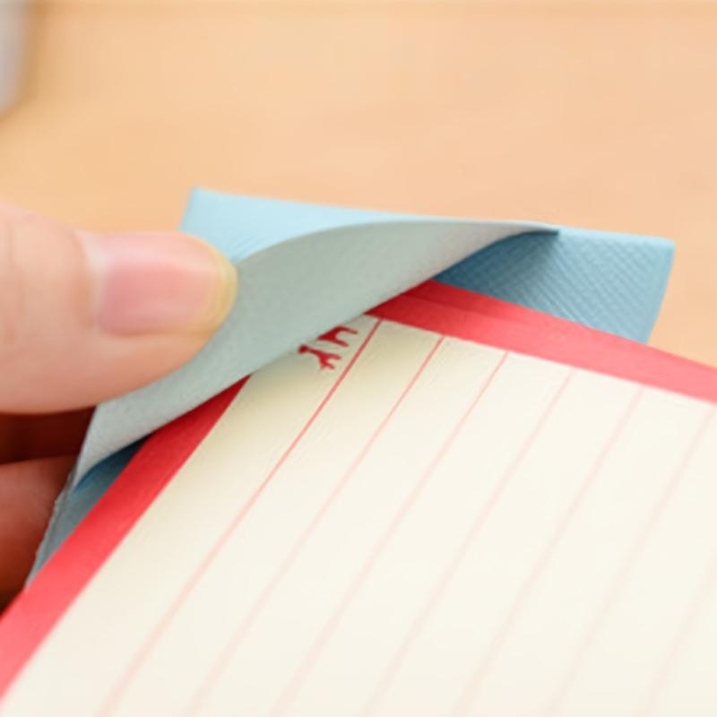 4pcs Multicolor Leather Bag Corner Bookmark