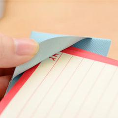 4pcs Multicolor Leather Bag Corner Bookmark