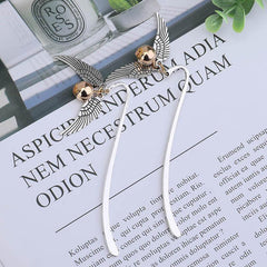 Retro Metal Bookmark Binder Index Divider Reader