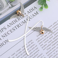 Retro Metal Bookmark Binder Index Divider Reader