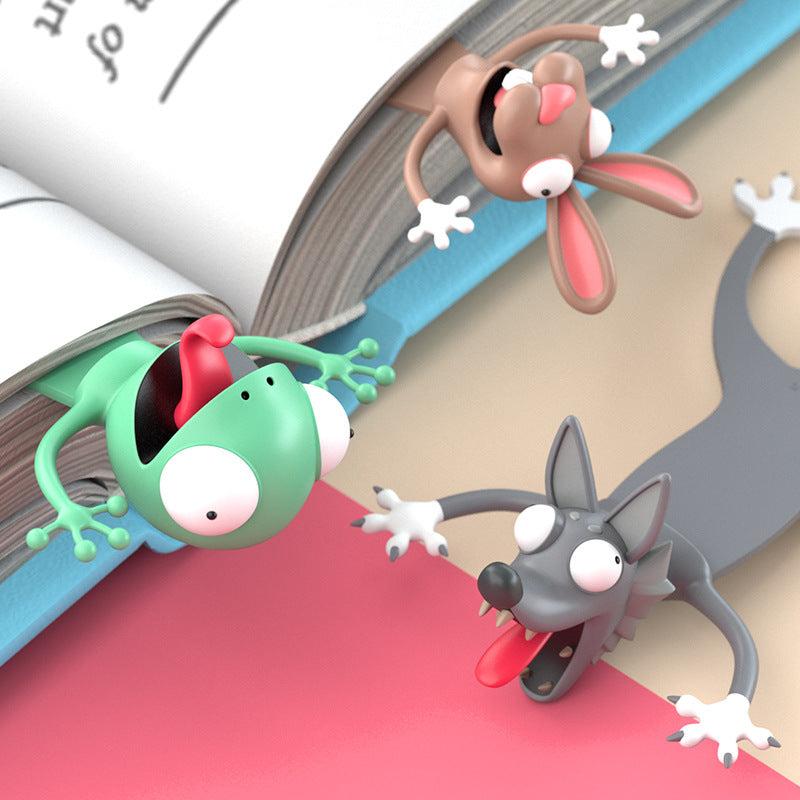 3D Animal Series Bookmark Stationery - 10 Styles