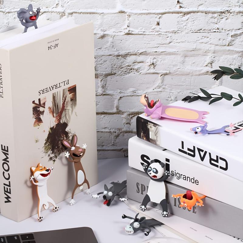 3D Animal Series Bookmark Stationery - 10 Styles