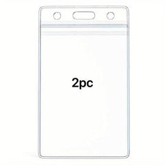 PVC Waterproof Chest Card Sleeve ID Card With Lanyard