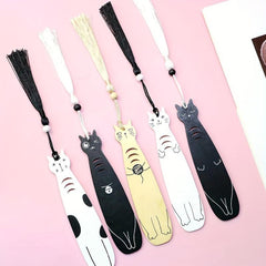 Cat Wooden Bookmark - Creative and Unique Gift - 5 Styles Available