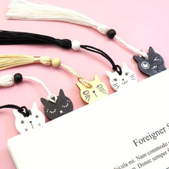Cat Wooden Bookmark - Creative and Unique Gift - 5 Styles Available