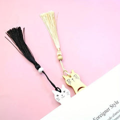 Cat Wooden Bookmark - Creative and Unique Gift - 5 Styles Available