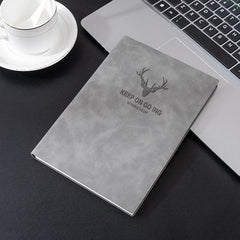 A5 Leather Notebook Refillable Loose Leaf Business Notebook