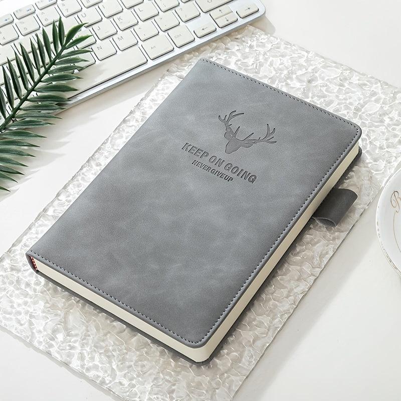 A5 Leather Notebook Refillable Loose Leaf Business Notebook