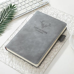 A5 Leather Notebook Refillable Loose Leaf Business Notebook