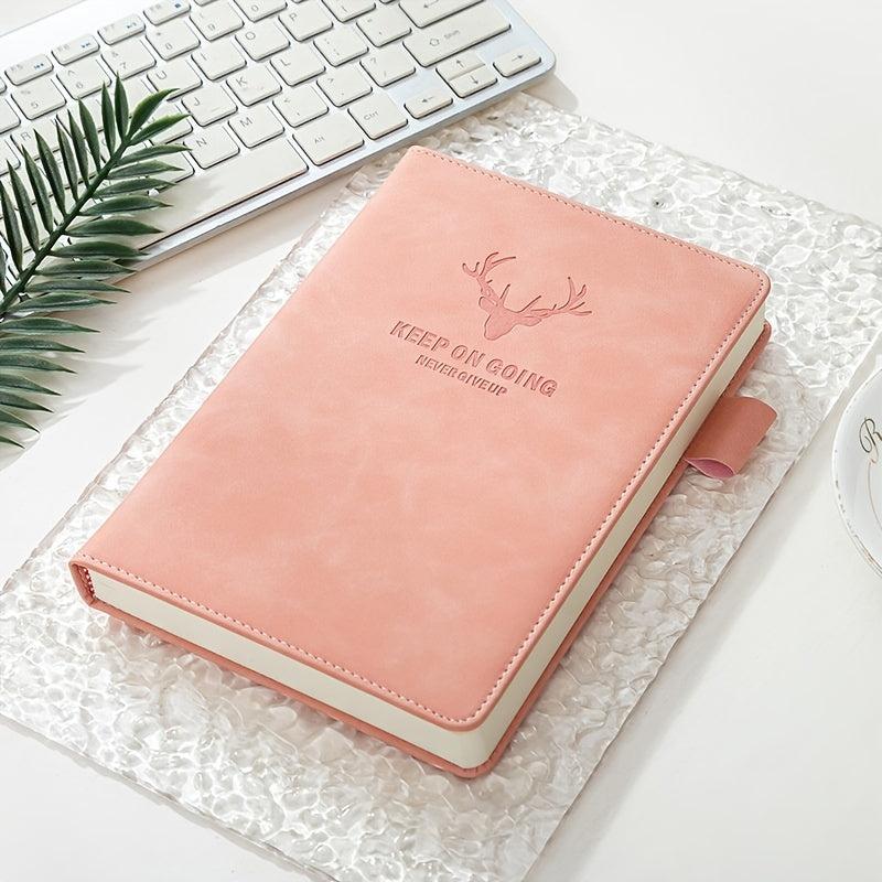 A5 Leather Notebook Refillable Loose Leaf Business Notebook
