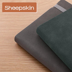 Vintage Soft Leather Notebook A5 Minimalist Style