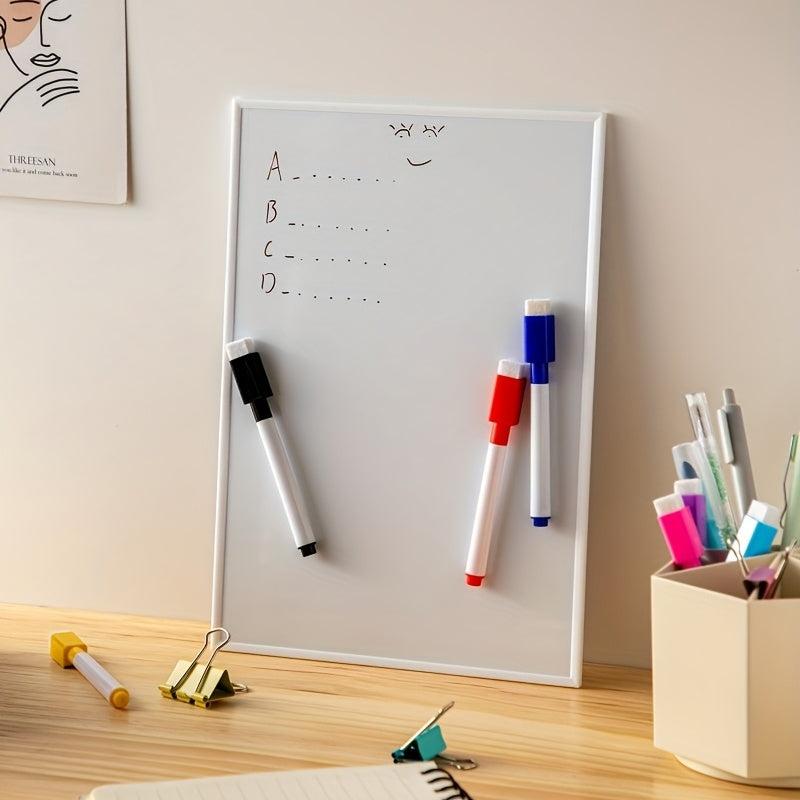 1pc Magnetic Dry Erase Whiteboard + 3 Marker Pens