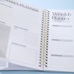1pc Weekly & Daily Planner Spiral Academic Appointment Book