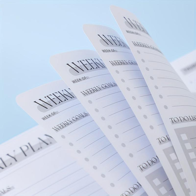 1pc Weekly & Daily Planner Spiral Academic Appointment Book