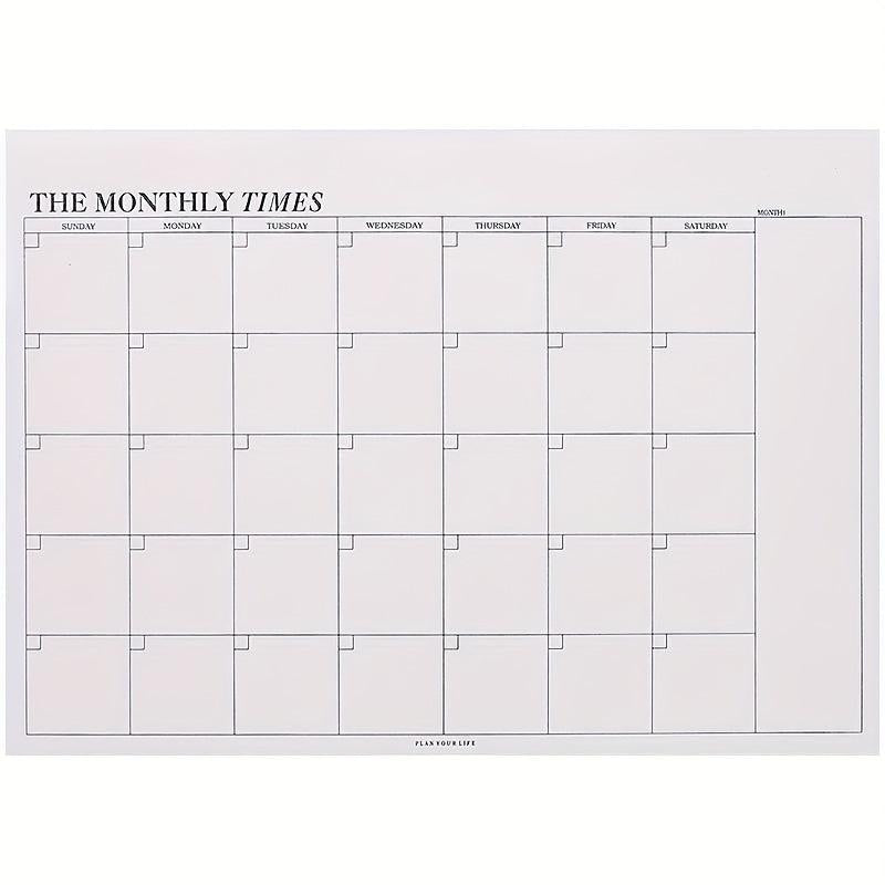 60 Sheet Weekly Planner for Productivity & Time Management