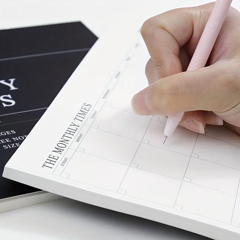 60 Sheet Weekly Planner for Productivity & Time Management