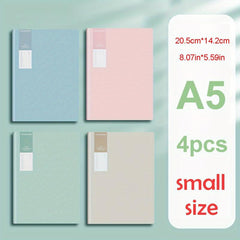 4 Pack A5 & B5 Notebooks 36 Sheets Office & Sketching