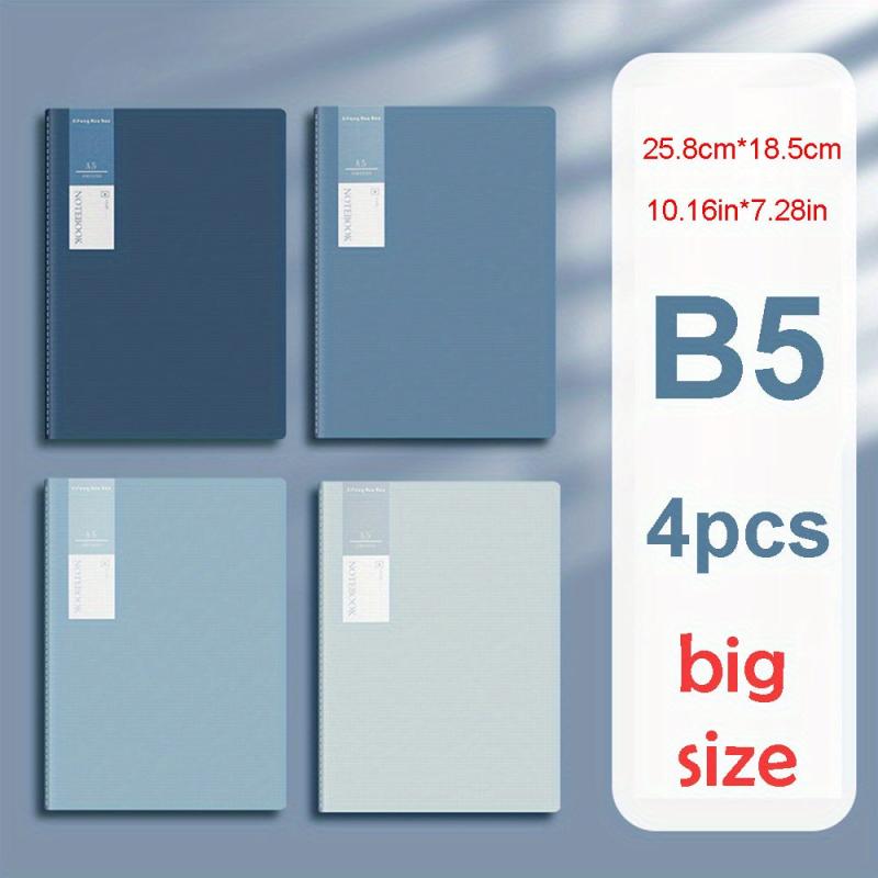 4 Pack A5 & B5 Notebooks 36 Sheets Office & Sketching