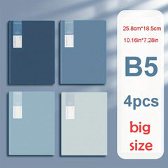 4 Pack A5 & B5 Notebooks 36 Sheets Office & Sketching