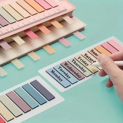 Morandi Sticky Index Tabs 600/1200pcs