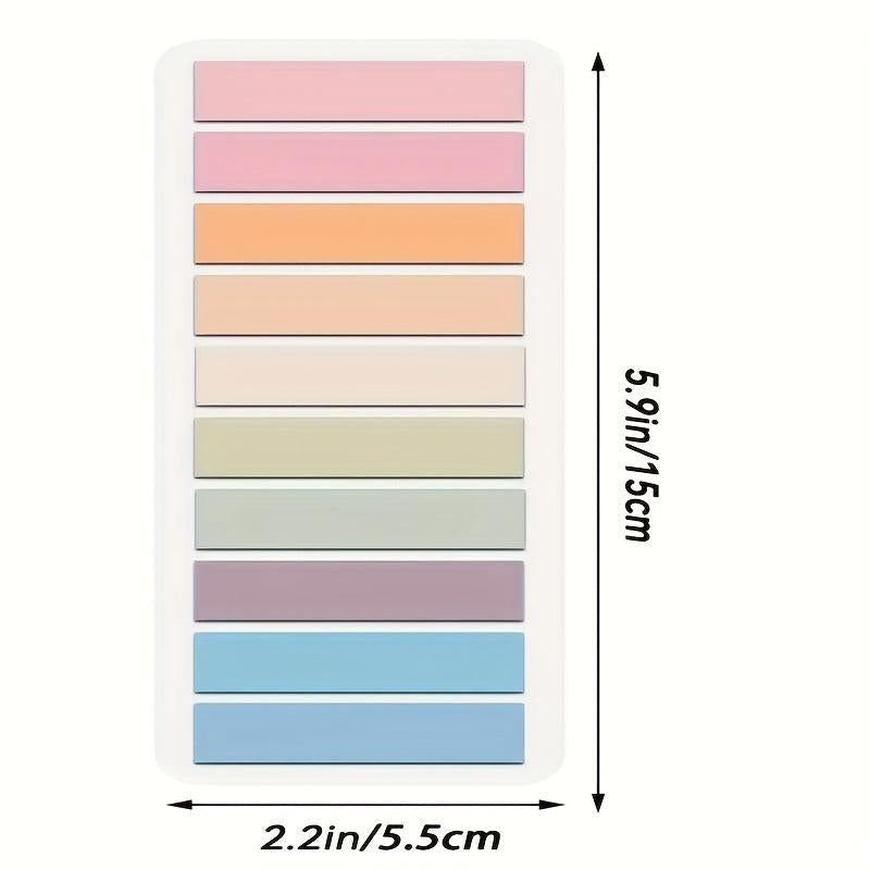 Morandi Sticky Index Tabs 600/1200pcs