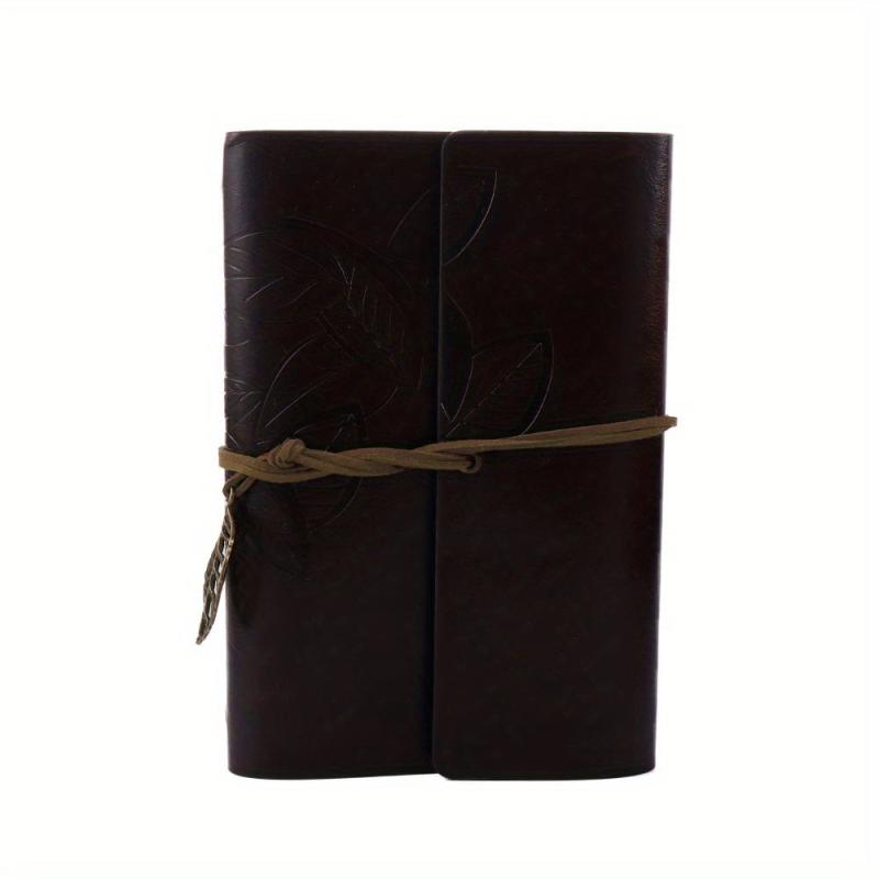 Vintage Diary PU Leather Notebook Spiral Notepad Replaceable Journal